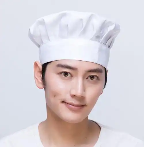 厨师帽鸭舌帽男女贝雷帽餐厅前进帽子服务员火锅店定制厨师工作帽