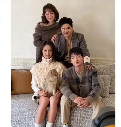 田亮和叶一茜的一对儿女这颜值分配挺公平的