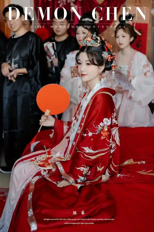 国庆婚礼汉服接亲.#南宁婚礼跟拍 国庆忙完,还有很多图正在修 - 抖音