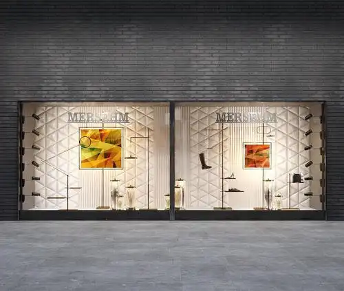 198 商店橱窗展览装饰3d模型下载