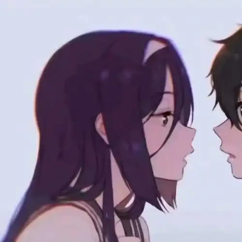 三角恋情侣头像三张超清动漫版的情侣头像三人各一张图片