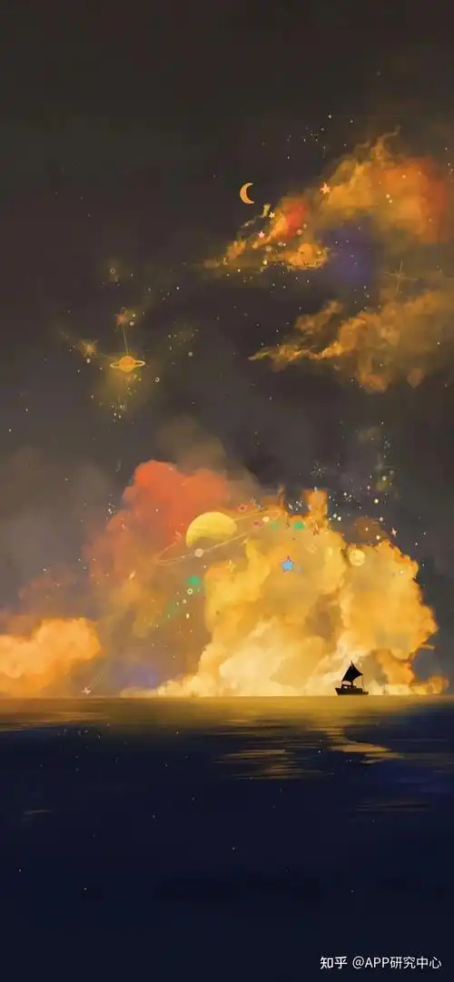 壁纸|唯美梦境插画 × 9