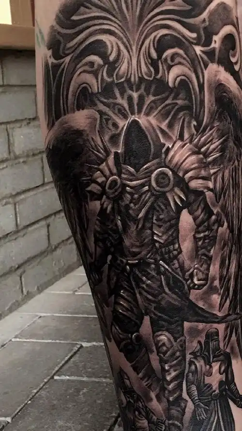 甘肃省兰州市纹身师-靳凯的纹身作品集