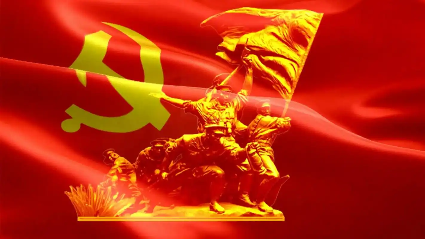 红色经典背景图