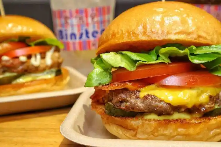 牛肉汉堡美式牛肉汉堡制作汉堡ppt牛肉鸡腿堡图片手作牛肉汉堡招牌 纯