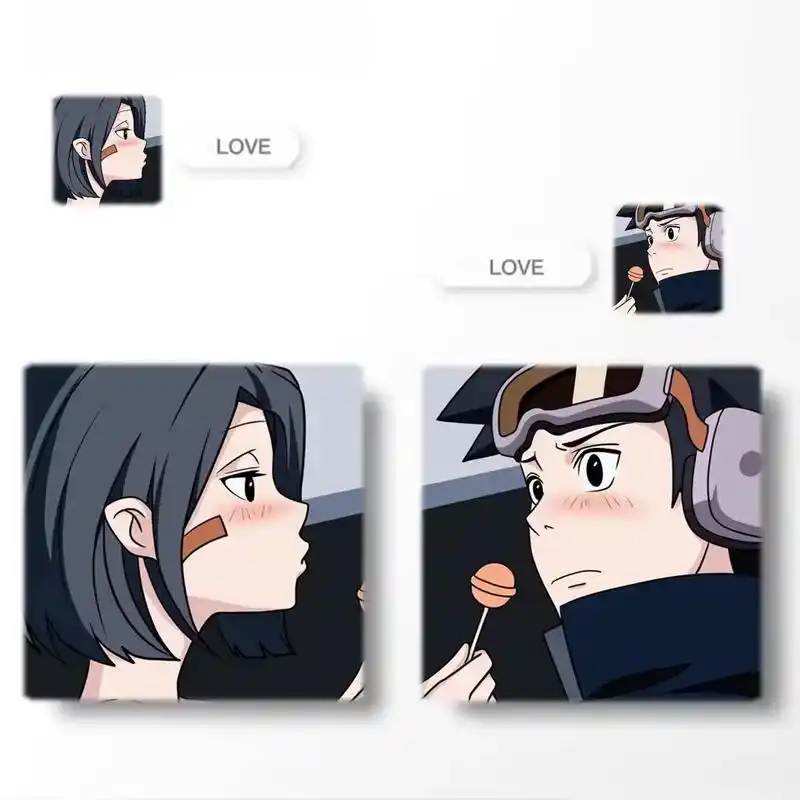 新画滴带土和琳.原版情头的琳不大好看重画了一个版本喜欢的宝 - 抖音