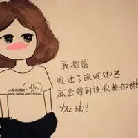 励志奋斗女生卡通头像可爱萌萌【点击鼠标右键下载】