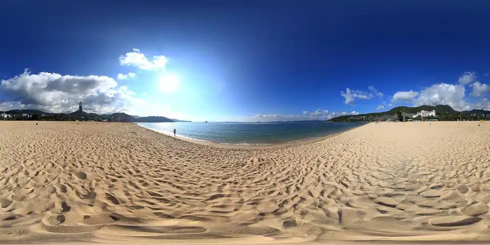 深圳大梅沙海滨公园(360球形全景)