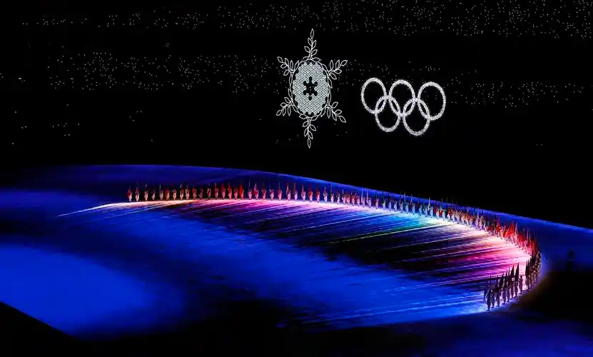 北京2022年冬奥会举行闭幕式
