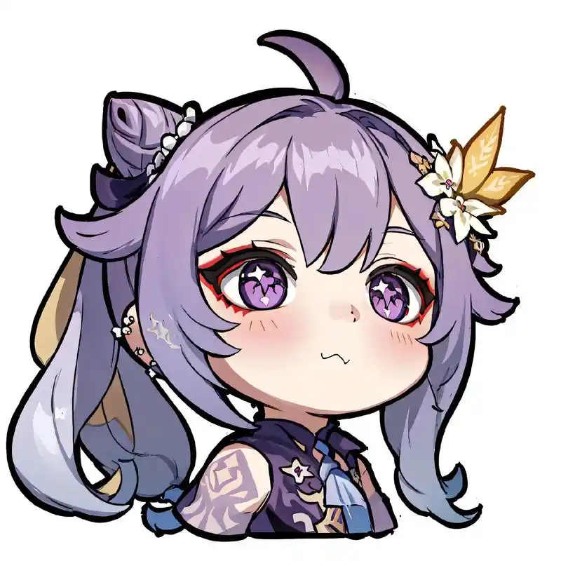 刻晴q版头像 - 抖音