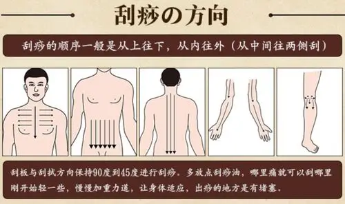 创旗刮痧板套装牛角面部脸部背部