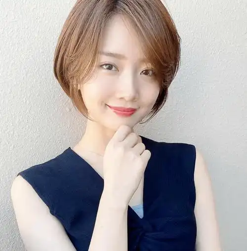 日系少女感短发_网络_来自_侵权