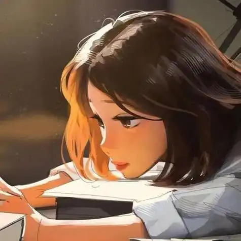 让人看着很舒服的手绘女生头像