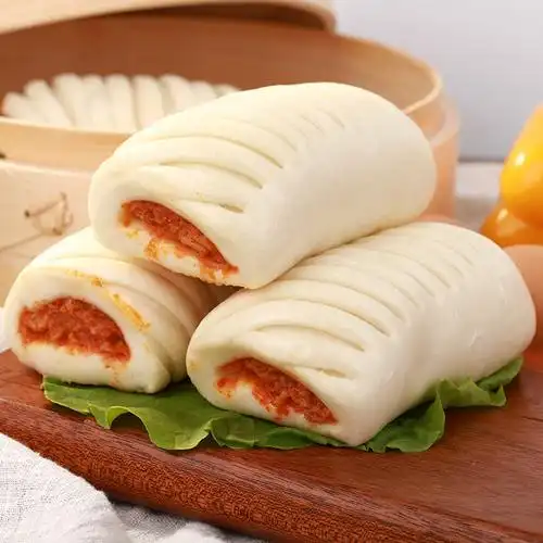 辅兴坊金丝卷奥尔良鸡肉卷营养早餐馒头面包商用速食半成品面点速冻