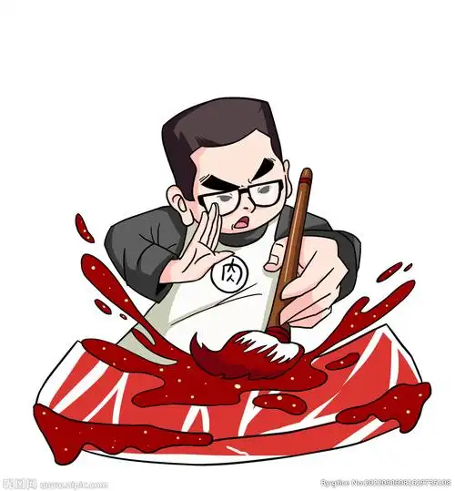 烤肉卡通形象设计设计图__动漫人物_动漫动画_设计图库_昵图网nipic.c