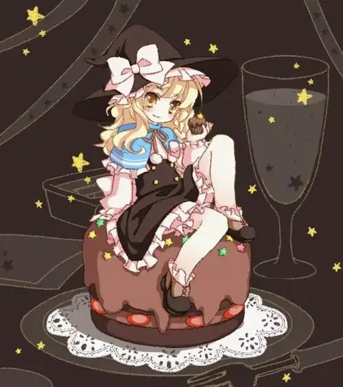 吃甜品的少女-二次元头像(自取)-话本小说网