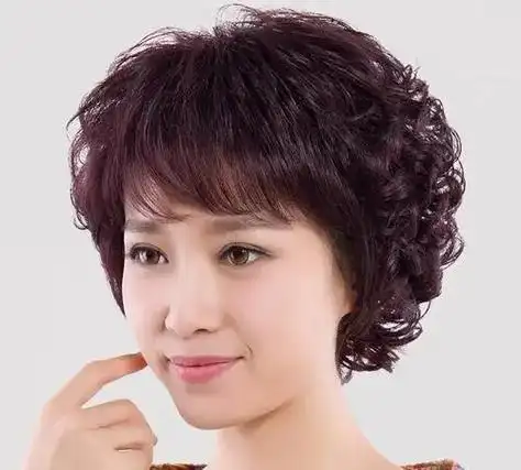 京东优质商品保证!广告买短发发型女