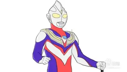 怎么画迪迦奥特曼