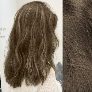 波尔冷棕色染发剂膏植物纯泡泡沫2022流行色显白女新款自己在家染