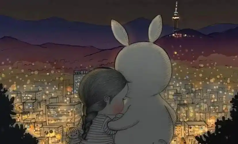 这些暖心的小插画,瞬间把我拉回童年._全球艺术精选_零二七艺考