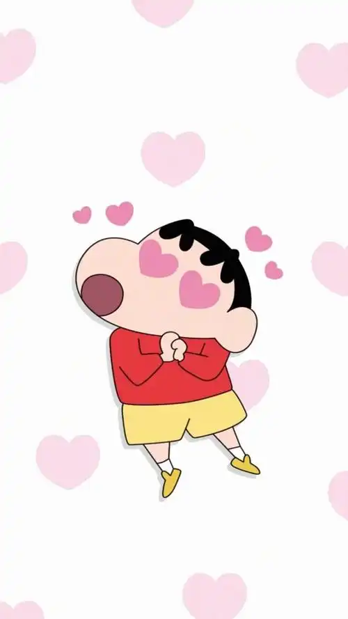 可爱萌萌的蜡笔小新