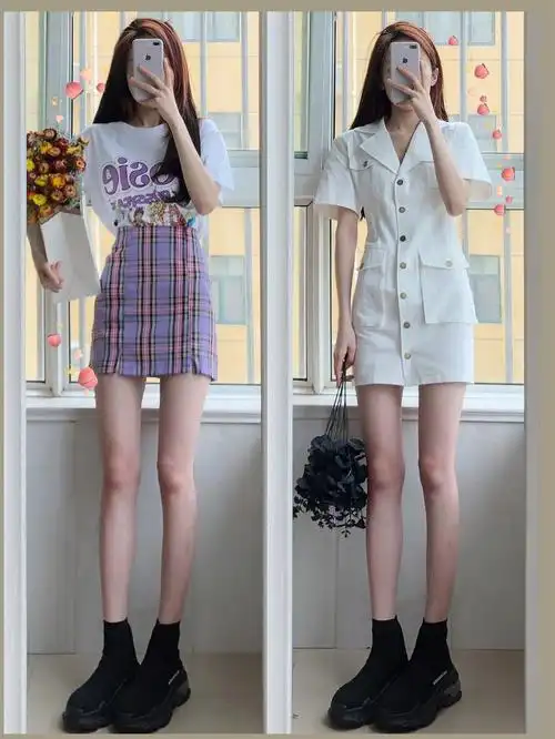适合高个子女生的夏日穿搭合集,高个子的小仙女也可以甜甜的!