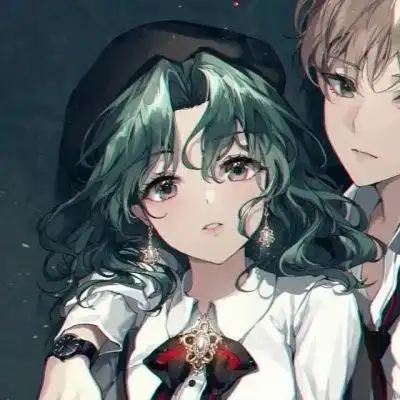 我的快乐是有你才快乐,情侣头像高冷霸气动漫二次元