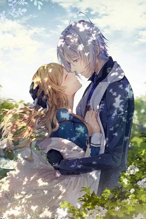 我的女王,请允许我守护在你的身边一生一世!二次元情侣系列图集