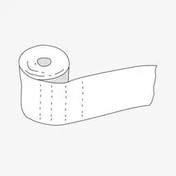 卷纸简笔画卷纸简笔画竖着的