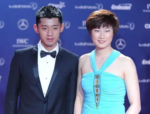 图文2013劳伦斯奖颁奖仪式张继科与丁宁