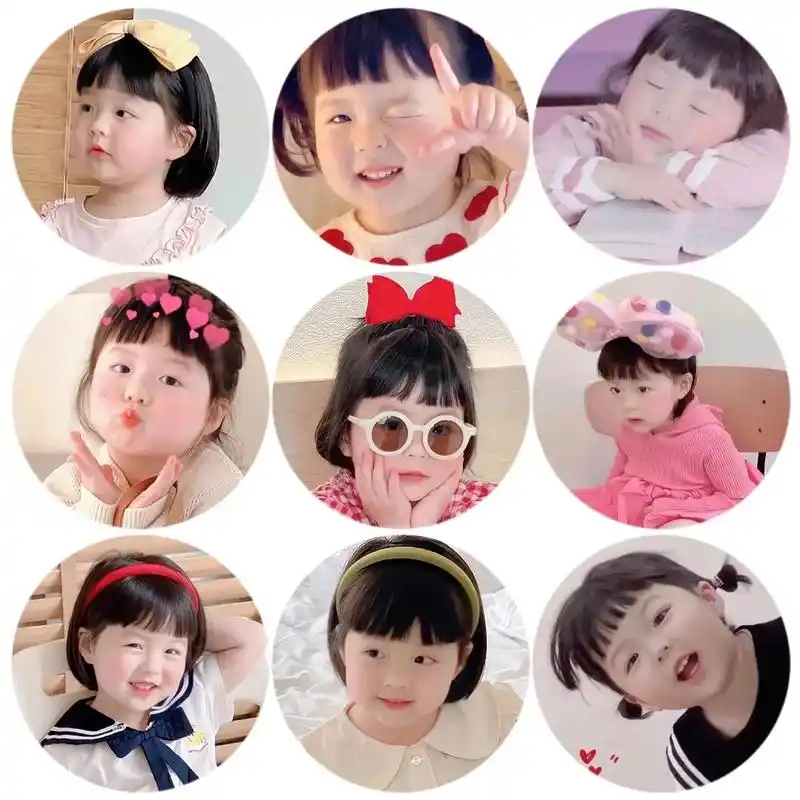 丸子妹可爱搞怪萌娃姐妹一起换头像表情包吧.今天风挺大的,本来 - 抖