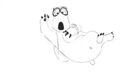 倒霉熊卡通简笔画卡通图片简笔画简笔画倒霉熊骑车怎样画倒霉熊简笔画