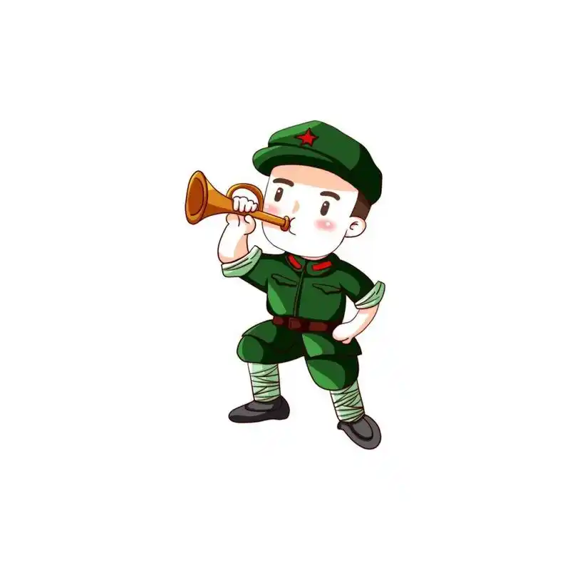 免抠元素|卡通军人兵哥哥人物形象 最美的兵哥哥人物卡通形象分享