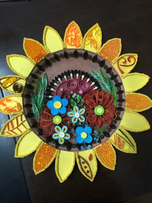 菏泽技师学院第二届手工作品大赛作品展～衍纸作品展