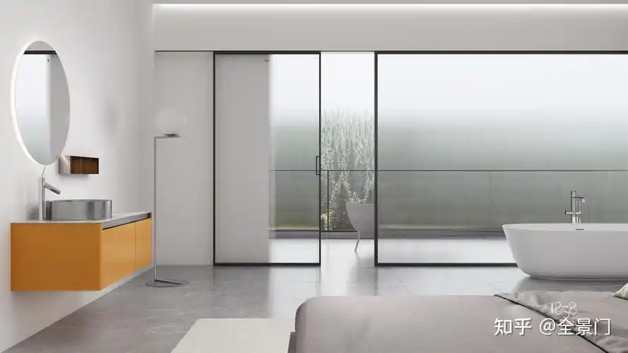 现在流行什么样的隔断门极简风全景门怎么样