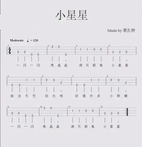 小星星尤克里里