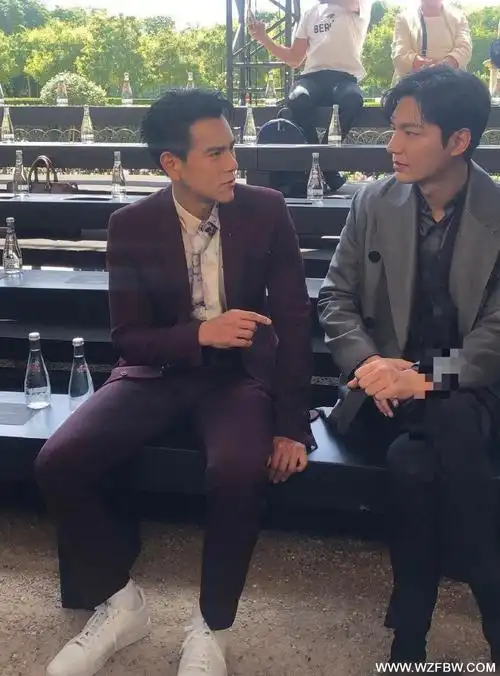 旁边坐的李敏镐更是被网友们吐槽不断:"怎么又发福了?