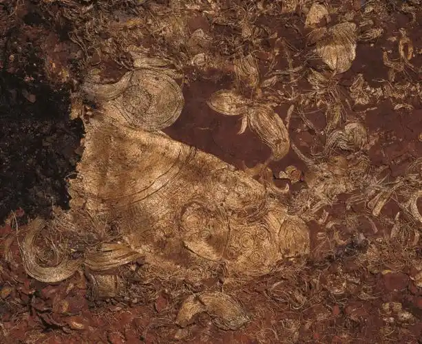 法门寺蹙金绣服饰唐代丝绸工艺之精华