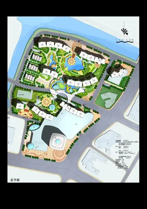 建筑设计总平面图