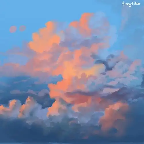 教你天空主题插画背景画法! - 知乎