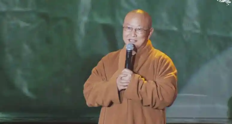 灵山慈善十五周年致敬典礼素全法师分享108罗汉娃的故事