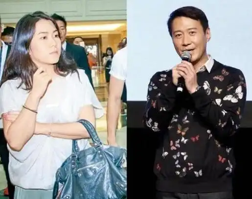 黎明携妻女亮相,妻子大圆脸太有旺夫相,2岁女儿和他共用一张脸|米色