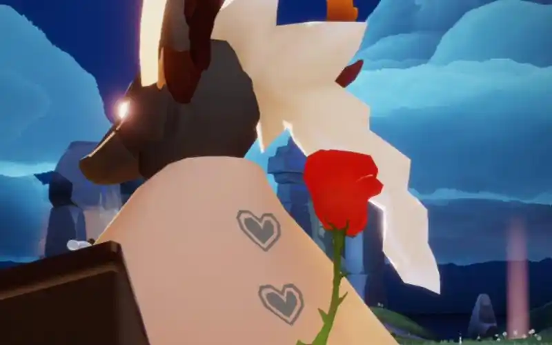 光遇遇见玫瑰和他