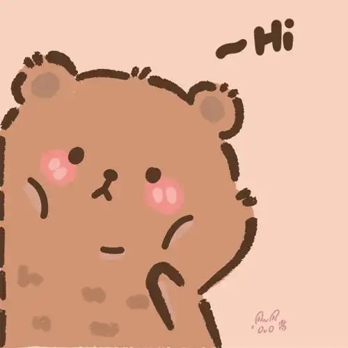 小熊头像