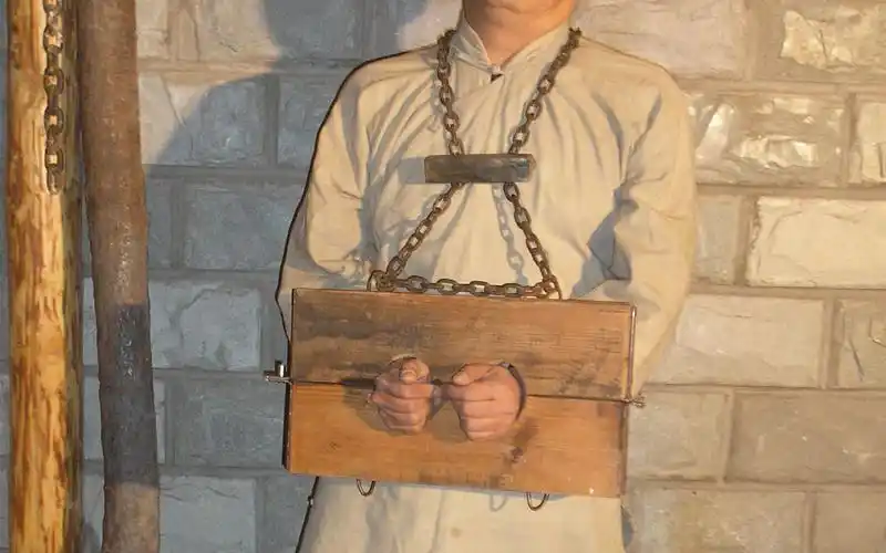 古代犯人木手枷