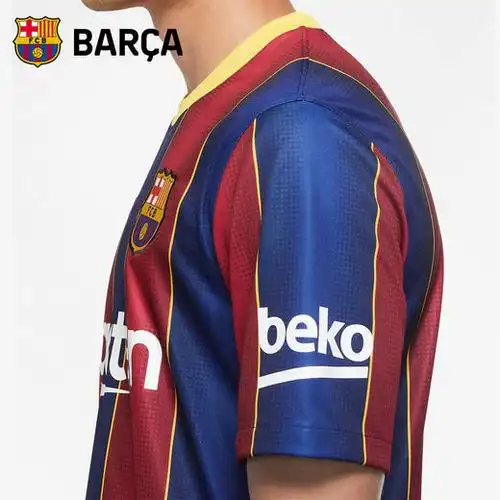 巴塞罗那足球俱乐部主场球衣 | 巴萨球衣球迷版20-21赛季梅西印号