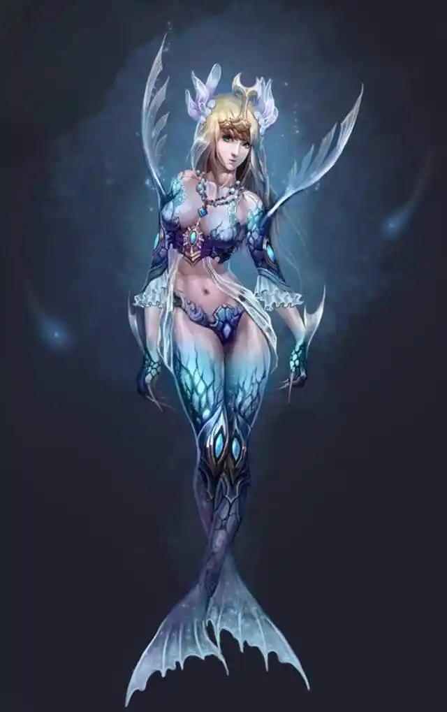 水瓶座适合的美人鱼