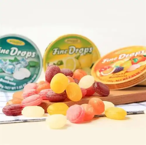 德国进口糖果woogie君兹糖休闲水果硬糖综合水果糖200g2盒