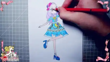 琉璃公主套装的宁雪艳,菲梦少女简笔画分享