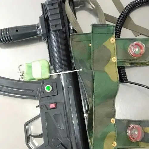 真人cs全套装备激光红蓝对抗詹姆斯红外线镭射软弹枪